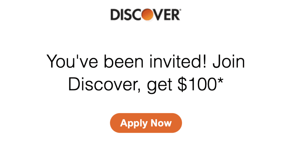$100 Bonus Application